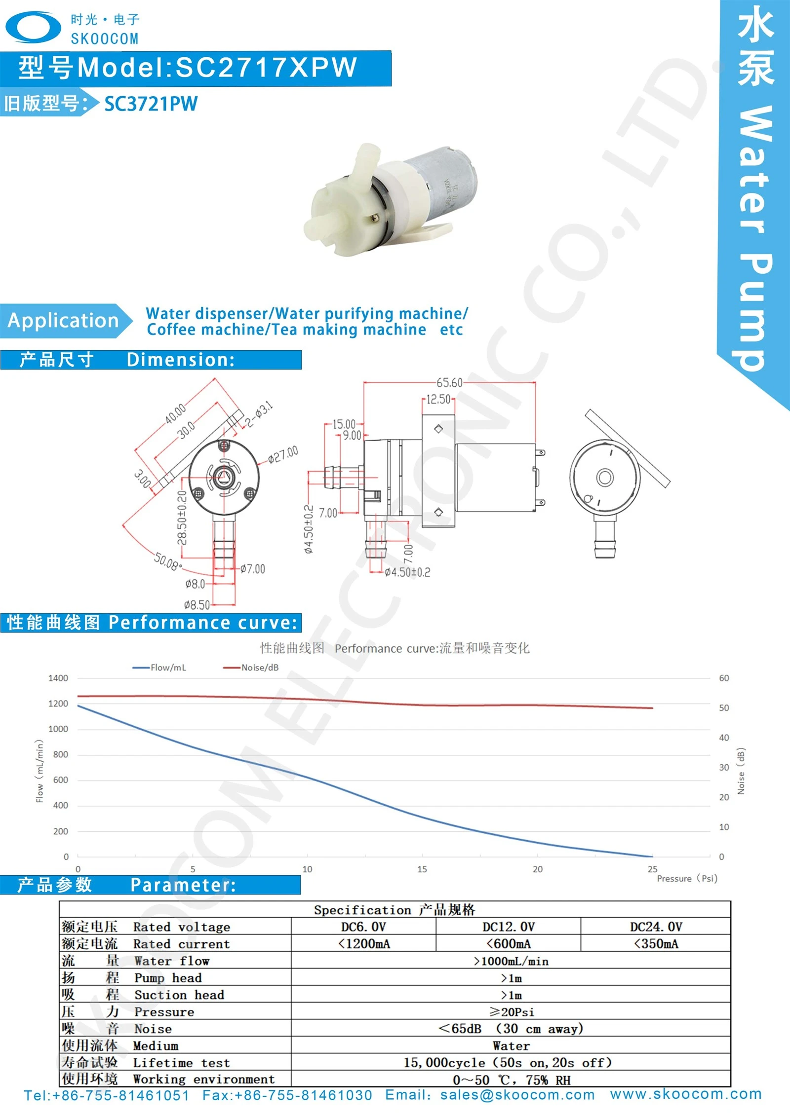 SC3721PW-SC2717XPW-600k SC3721PW-SC2717XPW-600k