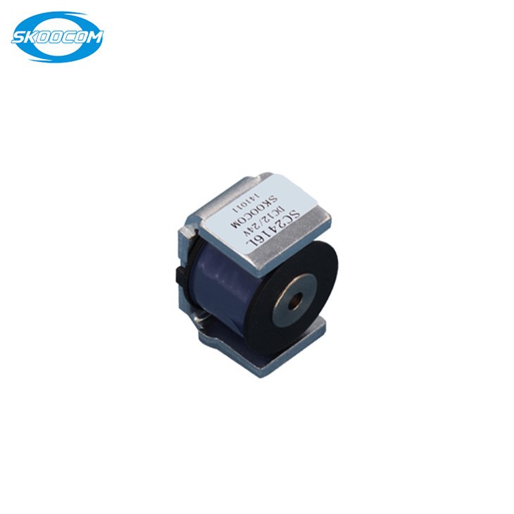SKOOCOM SC2416L Small Solenoid DC Electromagnet